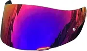 BSTOP K1 Face Shield Uv-protected For AGV K1, K1S, K3SV, K5, K5S Helmet Shield Visor Windshield (Revo Rose Red-day use only)
