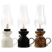 Vintage Flameless Kerosene Lamp Electric NO OIL Kerosene Lamp LED Candle Lamp
