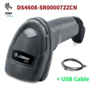 Zebra DS4608-SR00007ZZCN 2D LED Handheld Laser Imager Barcode Scanner USB Cable