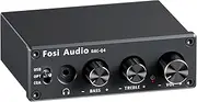 Fosi Audio Q4 Headphone Amplifier DAC Converter, Mini Stereo Digital-to-Analog DAC Amp, USB Coaxial Optical to 3.5MM AUX RCA Jack, for Computer Desktop Powered Active Speakers Up to 24 bit/192 kHz