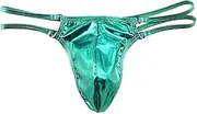 [Generic] Men's Shiny G-String Thong T-Back Sexy Underwear