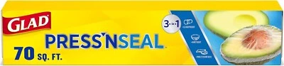 Glad Press'n Seal Plastic Food Wrap - 70 Square Foot Roll