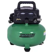 Speedaire Portable Air Compressor,Oil Free,120V AC 810RA8 Speedaire 810RA8