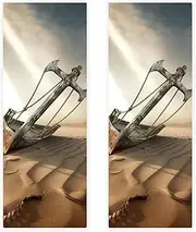 Hand Towels for Bathroom,Gym Towels for Working Out,Sports Towel,Anchor Desert Sunshine Retro,2-Pc