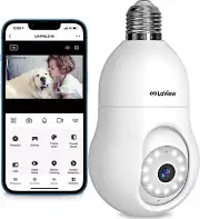 LaView 4MP Bulb Security Camera