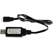 7.4V Usb Charging Cable Three Pin Plug With Overcharge Protection Lithium Battery Charger Black Cables & Adapters