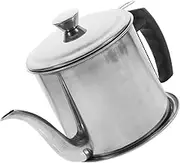 TIDTALEO 1 Set Stainless Steel Grease Separator Can Oil Container with Removable Mesh Strainer for Kitchen Cooking Temperature Resistant for Home Restaurant Use