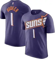 Devin Booker Phoenix Suns NBA Kids Youth 4-20 Purple Icon Edition Performance Jersey T-Shirt