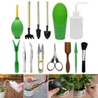 14x Mini Garden Tool Kit Potted Succulent Plant Gardening Bonsai Hand Tools Set