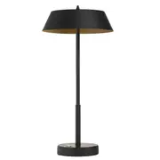 Allure LED Touch Table Lamp Black Gold | Telbix Lighting