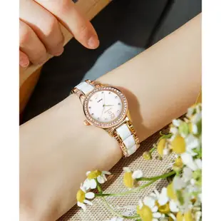24H出貨🔥氣質陶瓷手錶女生防水高顏值精品手錶高檔女錶 時尚女手錶輕奢指針手錶 學生手錶陶瓷錶石英錶女用手錶石英手錶