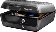 19.30cm (H) Sentrysafe Fireproof and Waterproof Document Safe with Key Lock, Loc