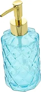 SWOOMEY 400ml Hand Soap Pump Bottle Glass Pump Bottle Soap Dispenser Fashion Design for