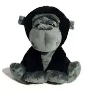WILD ANIMALS CUTE BLACK GORILLA STUFFED ANIMAL PLUSH TOY 18cm **FREE DELIVERY**