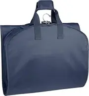 [Wally Bags] Garment Bag 60-inch Premium Tri-fold Travel Exterior Pocket, Black