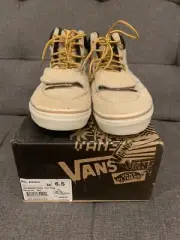 New Vans Mt Edition Tan Suede Mid Unisex Sz Men 6.5 Women 8 Mountain Van's