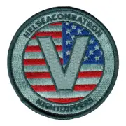 HSC-5 Nightdippers USA Flag V Shoulder Patch