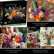 LEGO Icons Botanical Collection Flower Bouquet 10280 Building Decoration Set New