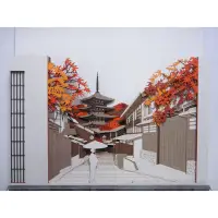 在飛比找誠品線上優惠-日本OMOSHIROI BLOCK 紙雕模型便條紙/ 京都楓