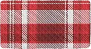 Merry Christmas Buffalo Plaid Check Toddler Bed Sheet Travel Waterproof Cot Sheet for Kids Travel Cot for Toddlers Beach Cot 50'' x 25'' (Sheet,Bed Not Included)