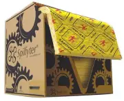 Spilfyter Hvu-75 Sorbents, 23 Gal, 16 In X 18 In, Universal, Yellow,