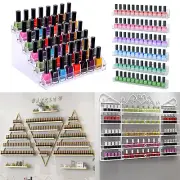 Wall Desktop Nail Polish Display Storage Holder CD Bookshelf Photo Stand Rack