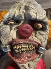 Smiley Mask Clown Bowtie Halloween Ghoulish Productions Scary