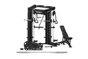 Cortex Sm26 Multi Gym With 100Kg Olympic Tri Grip Weight Bar And Bench Set Home Gyms