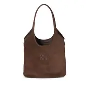 [Miu Miu] Miu Miu Ivy Suede Shoulder Bag ONE SIZE BROWN