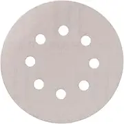 Makita 320 Grit Hook and Loop Punched Sanding Disc, White, 125 mm Pad Diameter (Pack of 50)