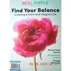 FIND YOUR BALANCE real simple CREATING A CALM & HAPPIER LIFE mindfulness secrets