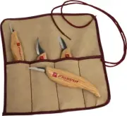 Flexcut 4 Piece Knife Set Cutting / Detail / Pelican & Mini Pelican - KN100