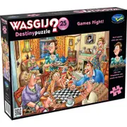 Wasgij? Destiny #25 - Games Night 1000 Piece Puzzle