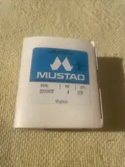 Mustad Virginia Size #4 Hooks 322OAST 100 Hooks Tautog Black Fish New In Box