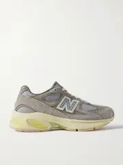 [New Balance] New Balance - 2010 Gray Days Rubber And Suede-trimmed Mesh Sneakers - US8 US 8 Gray