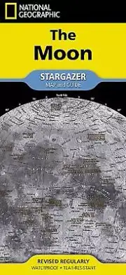 National Geographic Moon Map (Stargazer Folded) by National Geographic Maps