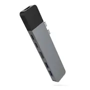 Targus GN28N-GRAY HyperDrive NET 6-in-2 USB-C Hub - Grey