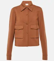 [Dorothee Schumacher] Dorothee Schumacher Emotional Essence jersey jacket AU 12 brown