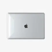 Tech21 Evo Clear Hardshell Case for MacBook Pro 13 2020, Clear