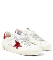 [Golden Goose Kids] Golden Goose Kids Super-Star leather sneakers UK 7 white