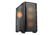 Cougar UNIFACE RGB Airflow ATX Case - Black [CGR-5C78B-RGB]