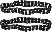 Rc Tank Tracks 2pcs DIY Tank Tracks Easy Installation Enhance Problem-Solving Skills Black