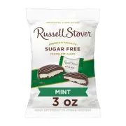 Dark Chocolate Mint Patties with Stevia, 3 Ounce Bag