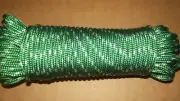 3/8" (10mm) x 125' Sail/Halyard Line, Double Braid Polyester, Sheets, Boat Rope
