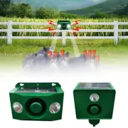 Wild Boar Repellent Raccoon Weasel Skunk Repellent Beast Solar Warning Light ES