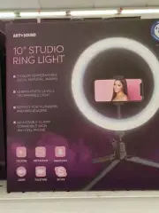 10" LED Selfie Ring Light with Phone Holder Stand