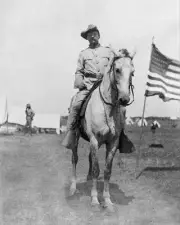 COLONEL THEODORE ROOSEVELT ROUGH RIDERS 8x10 GLOSSY PHOTO PRINT