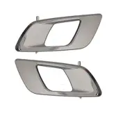 X2 DARK CHROME PAIR FRONT INNER DOOR HANDLE FOR FORD RANGER PX EVEREST 2012-2021