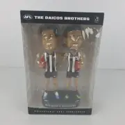 Collingwood Magpies Daicos Brothers Bobblehead With Box - Collectable Dual, AFL