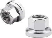 1 Pair Rear Wheel Hub Large Flange Axle Nut for Fixed Gear Bike Cycle Cycling